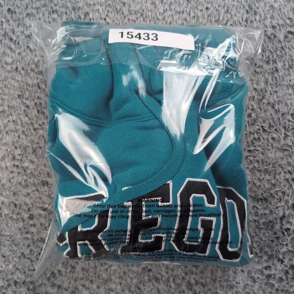 Vintage Oregon Sweatshirt Adult Small Blue Destination Hoodie Multnomah Falls - Picture 6 of 6